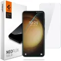 Spigen Neo Flex Solid, Samsung, Galaxy S23, Fallsikker, Støvresistent, Ripebestandig, Gjennomsiktig, 2 stykker