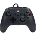 PowerA Wired Controller - Håndkonsoll - kablet - svart - for Microsoft Xbox Series X, Microsoft Xbox Series S, Microsoft Xbox One