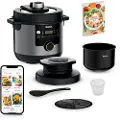 Tefal | Turbo Kjøkken & Baking Multi-Purpose Pot | CY7788 | 1200W | 7,6 liter | Antall programmer 15 | Svart