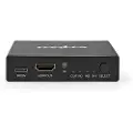 Nedis Hdmi-bryter 3 Porter 3xhdmi Inn Til 1xhdmi Ut 8k Fjernstyrt Aluminium 60hz