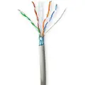 Nedis Stranded F/utp Cca 50 M Indoor Pvc Cat6-spole Nettverkskabel