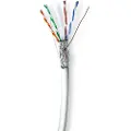 Nedis Solid S/ftp Copper 305 M Indoor Lszh Cat6-spole Nettverkskabel