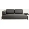 Kave Home Kave HomeCOMPO sofa 3-seterGrå3-seters sofaerFra Homeroom