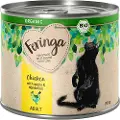 Feringa Bio Meny Adult 6 x 200 g - Øko-kylling med øko-eple og øko-løvetann