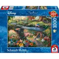 Schmidt Disney Alice in wonderland Thomas Kinkade Puslespill 1000 brikker Schmidt