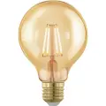 Eglo LED-lyspære G80 Globe 4W/817 300 lumen amber dimmable E27