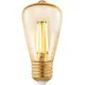 Eglo - LED-filamentlyspære - form: ST48 - E27 - 3.5 W (ekvivalent 26 W) - klasse G - varmt hvitt lys - 2200 K
