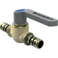 Geberit Mepla kugleventil med betjeningshåndtag d=32 mm, messing