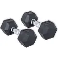 Olive Rubber Hex 6kg Hantel 2 Enheter