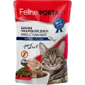 Porta 21 Økonomipakke Feline Porta 21 porsjonsposer - 24 x 100 g - Tunfisk med storfekjøtt
