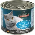 Leonardo All Meat kattemat 6 x 200 g - Rikt på havfisk