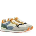 HOFF for man. 12202601 Multicoloured Bangkok leather trainers (41), Flat, Laces, Casual, Multicolor