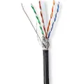 Nedis Solid S/ftp Cca 305 M Outdoor Pe Cat6-spole Nettverkskabel