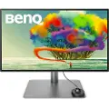 BenQ DesignVue PD2725U - LED-skjerm - 27 - 3840 x 2160 4K @ 60 Hz - IPS - 250 cd/m² - 1200:1 - HDR10 - 5 ms - 2xThunderbolt 3, 2xHDMI, DisplayPort - høyttalere - grå, svart