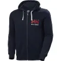 Helly Hansen Logo Genser Med Hel Glidelås