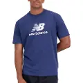 New Balance Essentials Stacked Logo Cotton Kortarmet T-skjorte