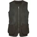 Chevalier Vintage Dogsport Vest Men Leather Brown XS