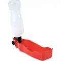 Trixie Bottle with bowl plastic 0.5 l - Assorted