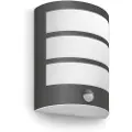 Signify Python-vegglampe, 6 W, Vegglys, Grå, Hvit, IP44, Hage, Terrasse, II, Tidsriktig