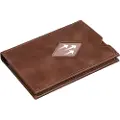 Exentri Miniwallet Wallet Brown Nylon, Leather, Stainless steel
