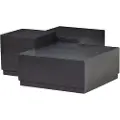 Woood WOOODSett med 3 sidebord PimSvartSmåbordFra Homeroom