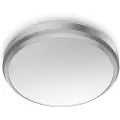 Signify Doris-taklampe, 6 W, Rustfritt stål, IP54, Hage, Terrasse, I, Tidsriktig, Hage