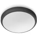 Signify Doris Ceiling 6W 27K Black IP54 HV