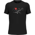Odlo Crew Nikko Landscape Kortarmet T-skjorte