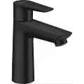 Hansgrohe Talis E 110 håndvaskarmatur m/løft-op bundventil, mat sort