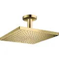 Hansgrohe Raindance E300 hovedbruser til loft poleret guld-optik