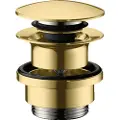 Hansgrohe HG Push-open bundventil 5/4'' - poleret guld-optik