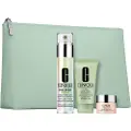 Clinique SET (EVEN BETTER CLINICAL RADICAL DARK SPOT CORRECTOR+INTERRUPTER + 7DAY SCRUB 30ML + ALL ABOUT EYES 5ML)