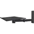 My Wall H 20 S, sort, 1 hylder, 35 kg, Væg, 370 mm, 300 mm