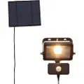 Eglo VILLAGRAPPA solar lamp with sensor black