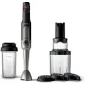 Philips Viva Collection ProMix HR2656 - Håndmikser - 800 W - svart/rustfritt stål