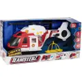 Dumel Teamsterz 1416392 Light and Sound Fire Helicopter Toy, 3-6 Years