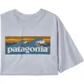 Patagonia Boardshort Logo Pocket Responsibili T-skjorte hvit