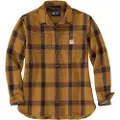 Carhartt Twill Plaid Loose Fit Skjorte Med Lange Ermer