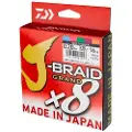 Daiwa J-braid Grand X8 Flettet Fiskesnøre 150 M