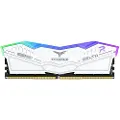 Team Group T-Force DELTA RGB - DDR5 - sett - 32 GB: 2 x 16 GB - DIMM 288-pin - 6000 MT/s / PC5-48000 - CL38 - 1.25 V - ikke-bufret - on-die ECC - hvit