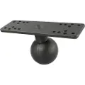 Ram Mounts UNPKD RAM D SIZE MARINE ELETRONICS BASE 6.25 X 2