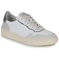 El naturalista unisex. 2584012G8005_017 Leather trainers N5840 Multi Material white (42), Fabric, Flat, 1 to 3 cm, Laces, Casual