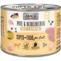Mac'S MAC´s Cat Kattefôr 6 x 200 g - Kalkun og blåbær