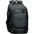 Pepe Jeans unisex. 7662831 Straps laptop backpack 15,6'' three compartments -30x46x16cm (OSFA), Black, Casual, Polyester
