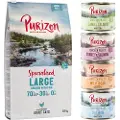 Purizon Large Adult kylling og fisk - kornfri - Økonomipakke 2 x 6,5 kg