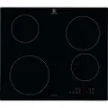Electrolux Serie 300 HOI624S - Induksjonskomfyrtopp - 4 plater - Nisje - bredde: 56 cm - dybde: 49 cm - uten ramme - svart