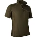 Deerhunter Excape Insulated T-shirt with zip-neck Art Green 3XL