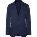 Hackett London for man. HM443160 Navy Tencel blazer (42/32), Casual, Cotton, Classic, Long sleeve
