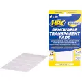 Hpx Selvklæbende/aftagelige pads 25x25mm 15 stk.