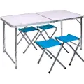 Aktive Bord Med Krakk 120x60x70 Cm